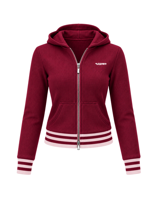 Waffle Knit Jacket