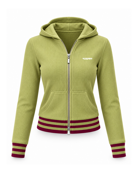Waffle Knit Jacket