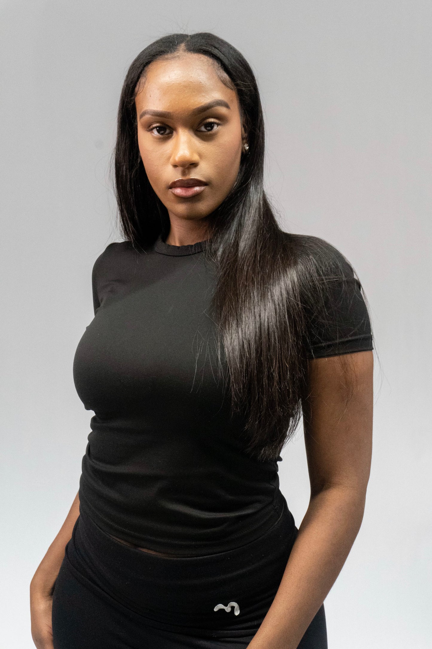 Classic Black Fitted T-Shirt