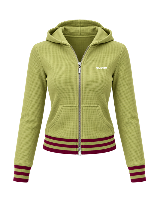 Waffle Knit Jacket